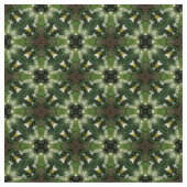 Glitch2 Grüner Rauch Brown Muster Stoff (Nahaufnahme)