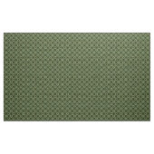 Glitch2 Grüner Rauch Brown Muster Stoff (Yard (91,4 cm))