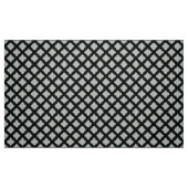 Glitch2 Hellgrau dunkelblaue Fliesen Stoff (Fat Quarter (45,7 x 55,9 cm))