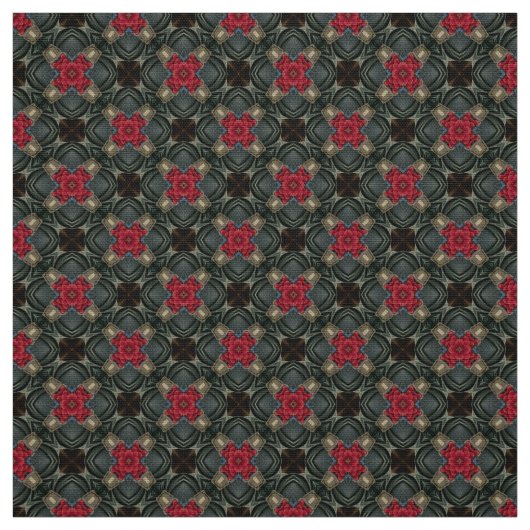 Glitch2 Lila, graues Muster Stoff (Muster)