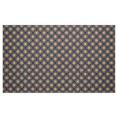 Glitch2 Mitternablau-Zyan-Fliesen-Fabric Stoff (Fat Quarter (45,7 x 55,9 cm))