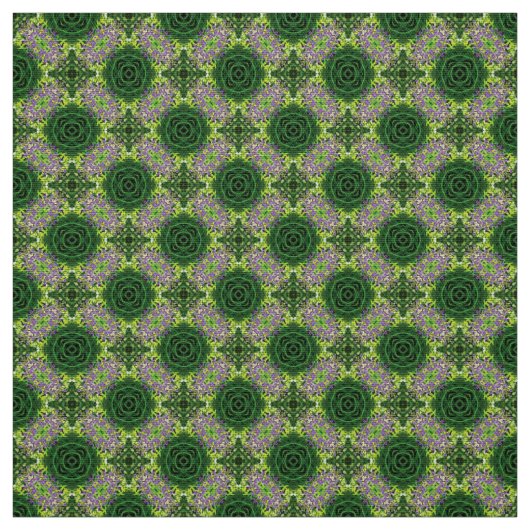 Glitch2 Modernes Blumengewebe Stoff (Muster)