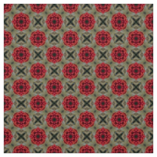 Glitch2 Pompadour lila braunes Muster Stoff (Muster)