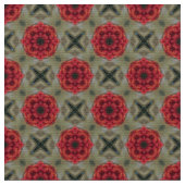 Glitch2 Pompadour lila braunes Muster Stoff (Nahaufnahme)