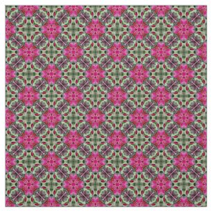 Glitch2 Pop Stern violett rotes Muster Stoff