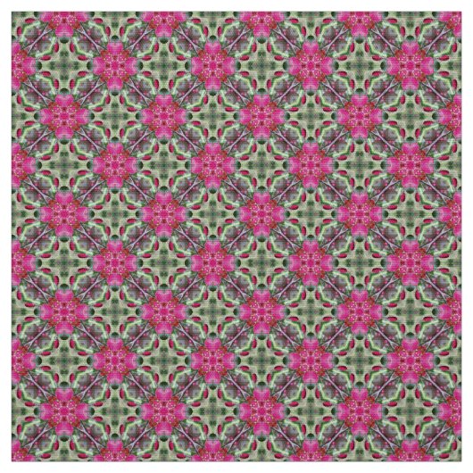 Glitch2 Pop Stern violett rotes Muster Stoff (Muster)