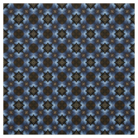 Glitch2 Rot-blaues Gewebe Stoff (Muster)