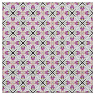 Glitch2 Soft Lavender magenta Muster Gewebe Stoff