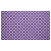 Glitch2 Violet Blau Lila, weiße Möbelstücke Stoff (Fat Quarter (45,7 x 55,9 cm))