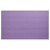 Glitch2 Violet Blau Lila, weiße Möbelstücke Stoff (Yard (91,4 cm))
