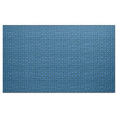 Glitch2 Weißes blaues Quiltiergewebe Stoff (Yard (91,4 cm))