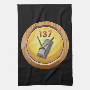 Glitch Achievement middling tinsmitherer Geschirrtuch