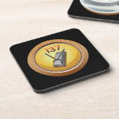 Glitch Achievement middling tinsmitherer Untersetzer (Linke Seite)