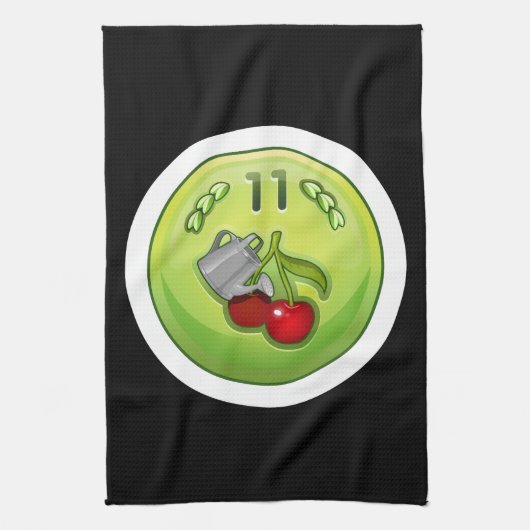 Glitch Achievement ok Soaker Geschirrtuch (Vertikal)