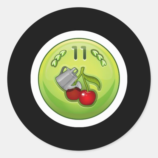 Glitch Achievement ok Soaker Runder Aufkleber (Vorderseite)