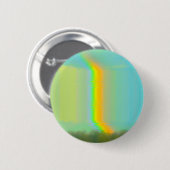 Glitch Aesthetic Rainbow Dream Button (Vorne & Hinten)