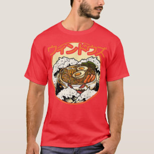 Glitch Anime Ästhetischer Stil Japan Grunge Vaporw T-Shirt