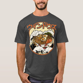 Glitch Anime Ästhetischer Stil Japan Grunge Vaporw T-Shirt