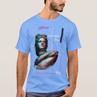 Glitch Apollo Aesthetic Streetwear T-Shirt