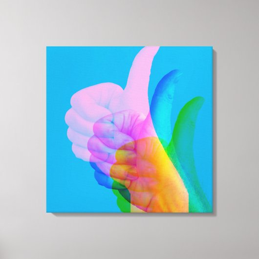 GLITCH ART auf der Leinwand des Genehmigungszeiche (Vorderseite)