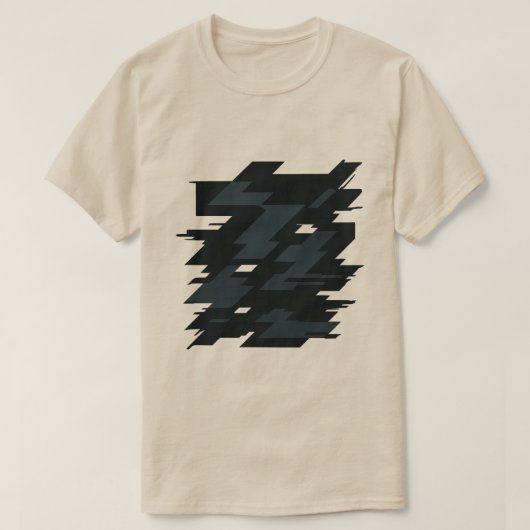 Glitch-Art Herren T-Shirt (Design vorne)