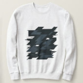Glitch Art Men's Basic Sweatshirt (Design vorne)