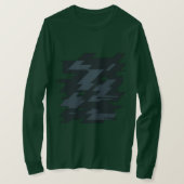 Glitch Art Men's Long Sleeve T-Shirt (Design vorne)