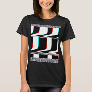 Glitch-Art-T-Shirt T-Shirt
