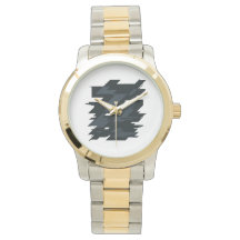 Glitch Art Unisex Zwei-Ton-Armband