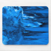 Glitch Blue Mousepad (Vorne)