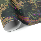 Glitch Camo Armee Geschenkpapier (Rolleneckpunkt)