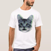 Glitch cat T-Shirt (Vorderseite)