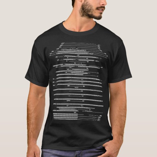Glitch Code T-Shirt (Vorderseite)