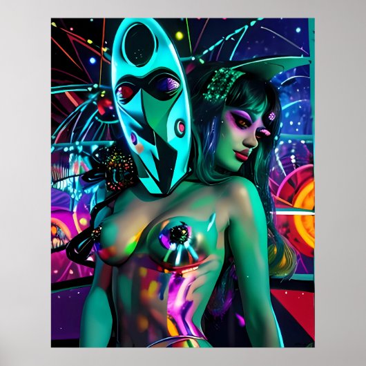 Glitch Dream-Streaming the Old Gods Poster (Vorne)