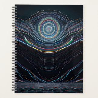 Glitch Dunkelheit Horror Reise farbenfroh Planer