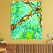 Glitch E-1 Leinwanddruck (Insitu (Wohnzimmer))