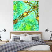 Glitch E-1 Leinwanddruck (Insitu (Schlafzimmer))