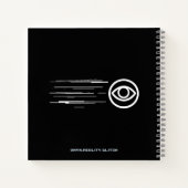 GLITCH ERKANNT - Beschädigte Signalübertragung Notizblock (Rückseite)