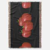 Glitch Food Apfel Decke (Vorderseite Vertikal)