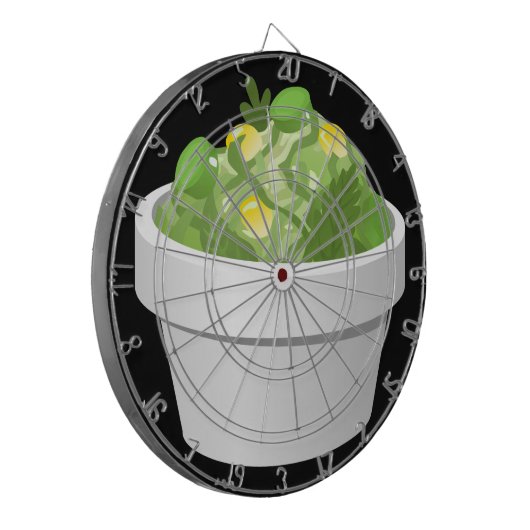 Glitch Food Dartscheibe (Vorderseite Links)