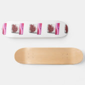 Glitch Food Desssert rub Skateboard (Horizontal)