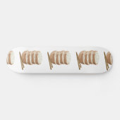 Glitch Food echter Reis Skateboard (Horizontal)