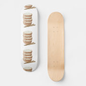Glitch Food echter Reis Skateboard (Vorderseite)