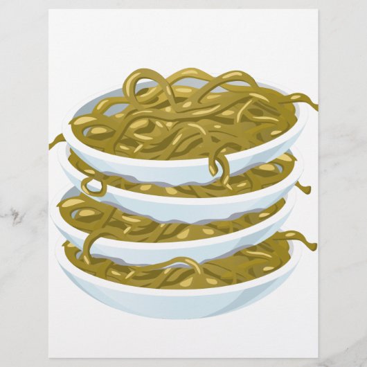 Glitch Food frittierte Nudeln (Vorderseite)