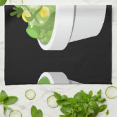 Glitch Food Küchentuch (Gefaltet)