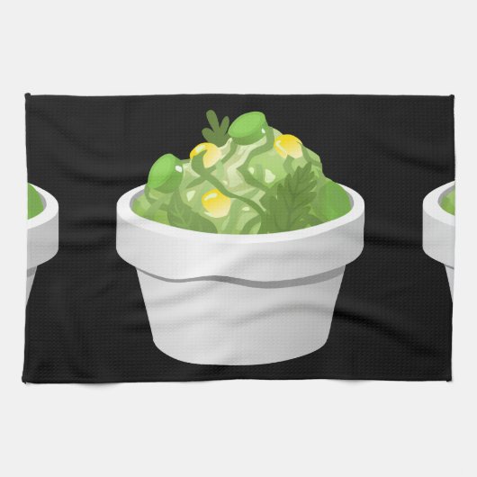 Glitch Food Küchentuch (Horizontal)