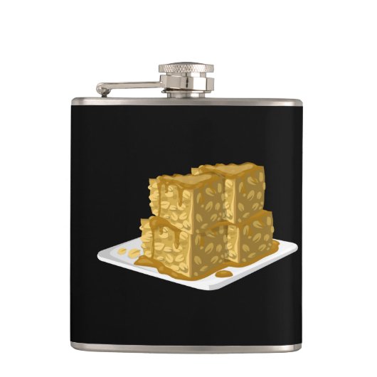 Glitch Food oaty cake Flachmann (Vorderseite)