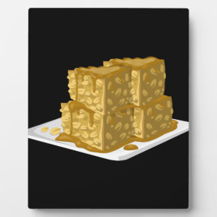 Glitch Food oaty cake Fotoplatte