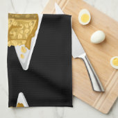 Glitch Food oaty cake Handtuch (Viertel Falte)