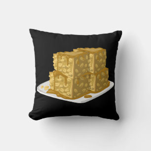 Glitch Food oaty cake Kissen